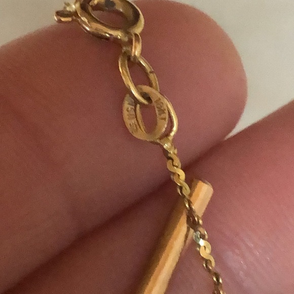 Georgian Victorian gold charm necklace - Picture 8 of 16